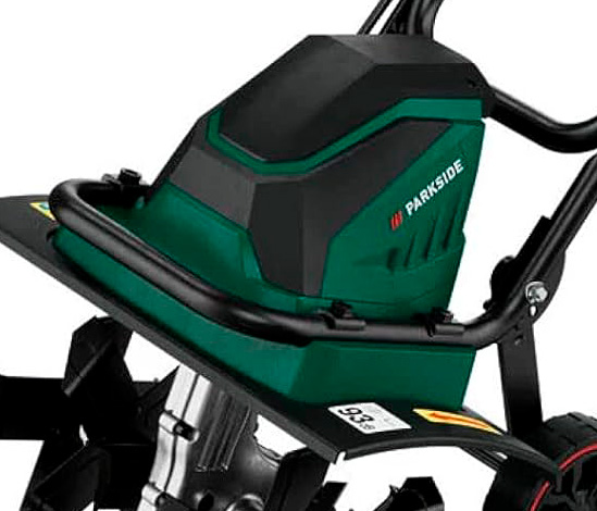 Imagen perteneciente a la galería de la reseña de la motoazada Parkside 1500 W