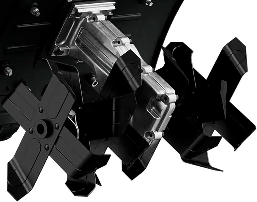 Imagen perteneciente a la galería de la reseña de la motoazada Parkside 1500 W