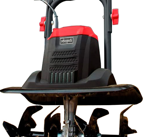 Imagen perteneciente a la galería de la reseña de la motoazada Scheppach MTE380