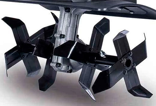 Imagen perteneciente a la galería de la reseña de la motoazada Scheppach MTE380