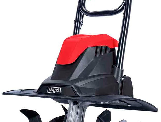 Imagen perteneciente a la galería de la reseña de la motoazada Scheppach MTE380