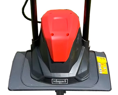 Imagen perteneciente a la galería de la reseña de la motoazada Scheppach MTE380