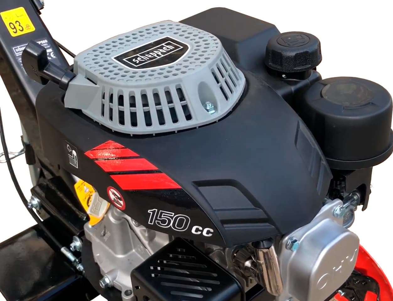 Imagen perteneciente a la galería de la reseña de la motoazada Scheppach MTE380 150cc