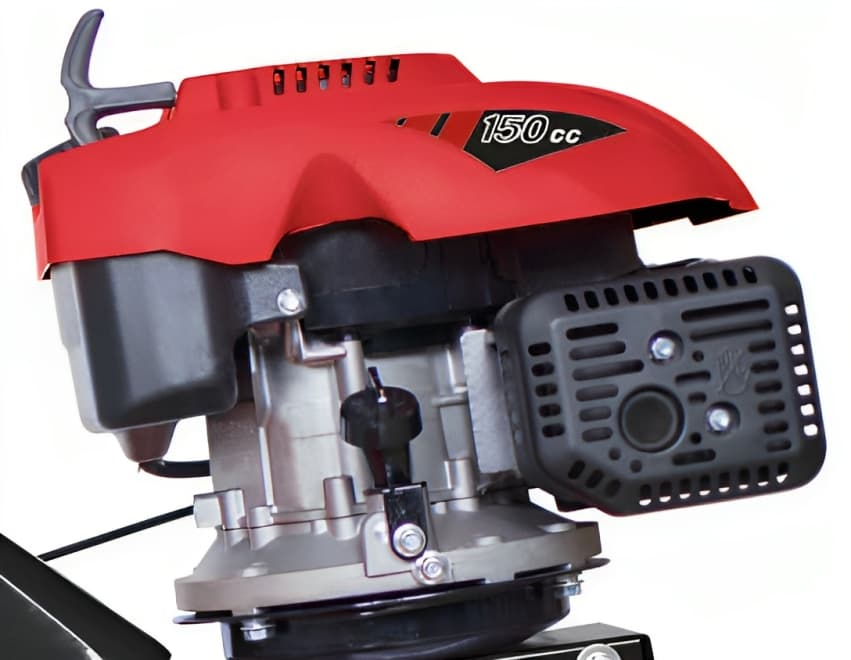 Imagen perteneciente a la galería de la reseña de la motoazada Scheppach MTE380 150cc