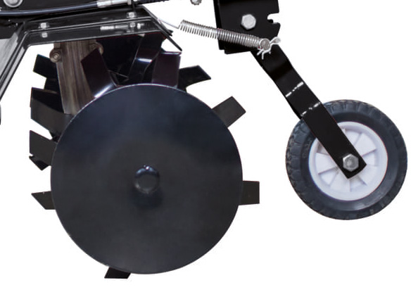 Imagen perteneciente a la galería de la reseña de la motoazada Scheppach MTE380 150cc