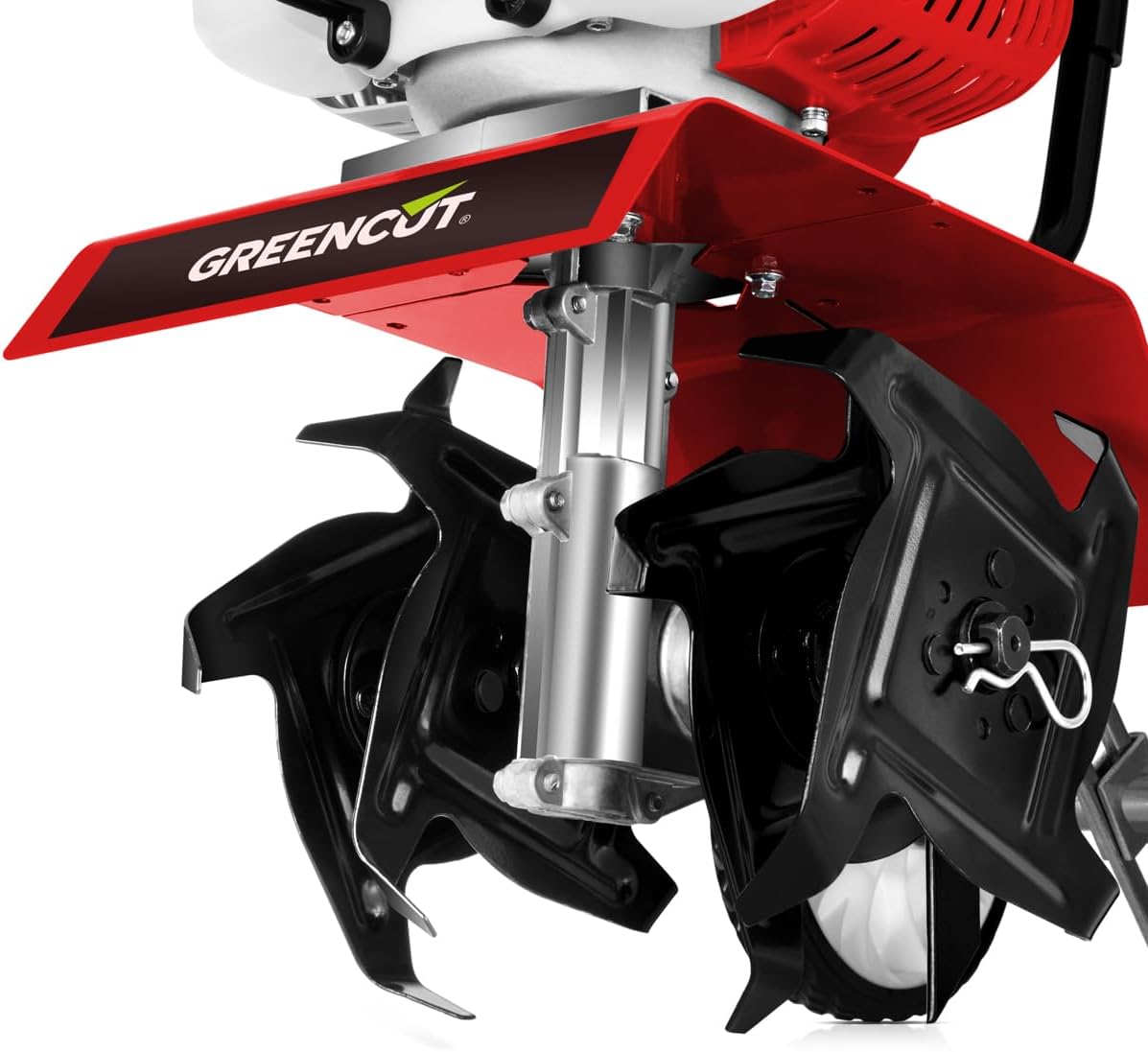 Imagen perteneciente a la galería de la reseña de la motoazada pequeña Greencut GTC130X