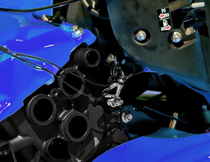 Imagen perteneciente a la galería de la reseña de la motoazada Yamaha MXT 852