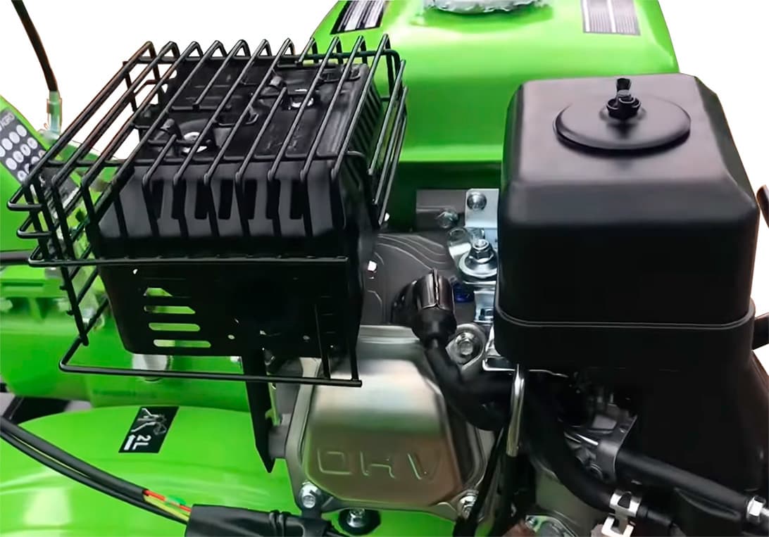 Imagen perteneciente a la galería de la reseña de la motoazada VITO VIMETD7