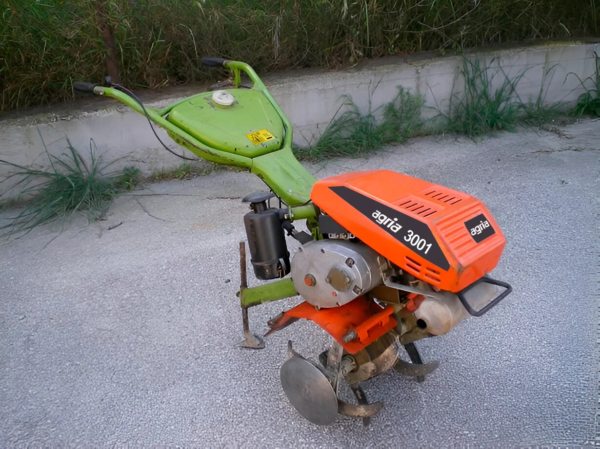 Enseñando una máquina de arar