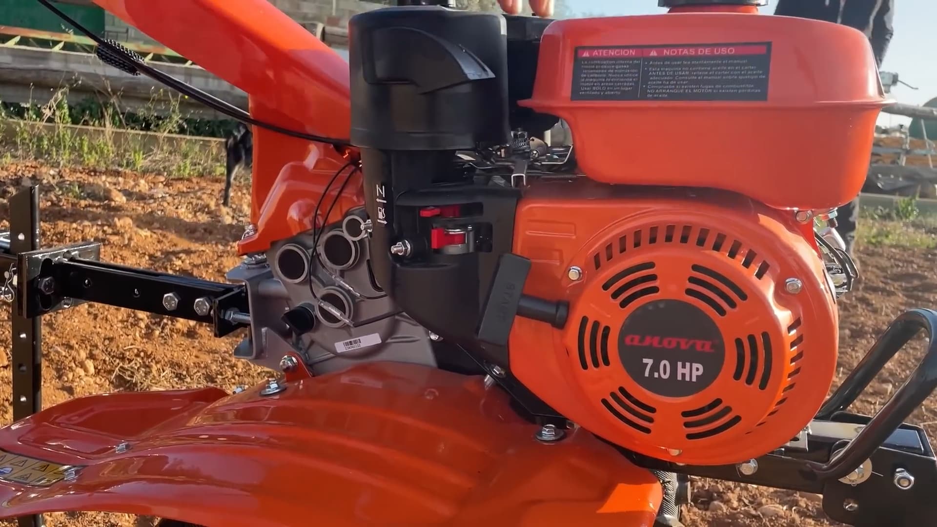 Revestimiento externo de una mula mecánica moderna