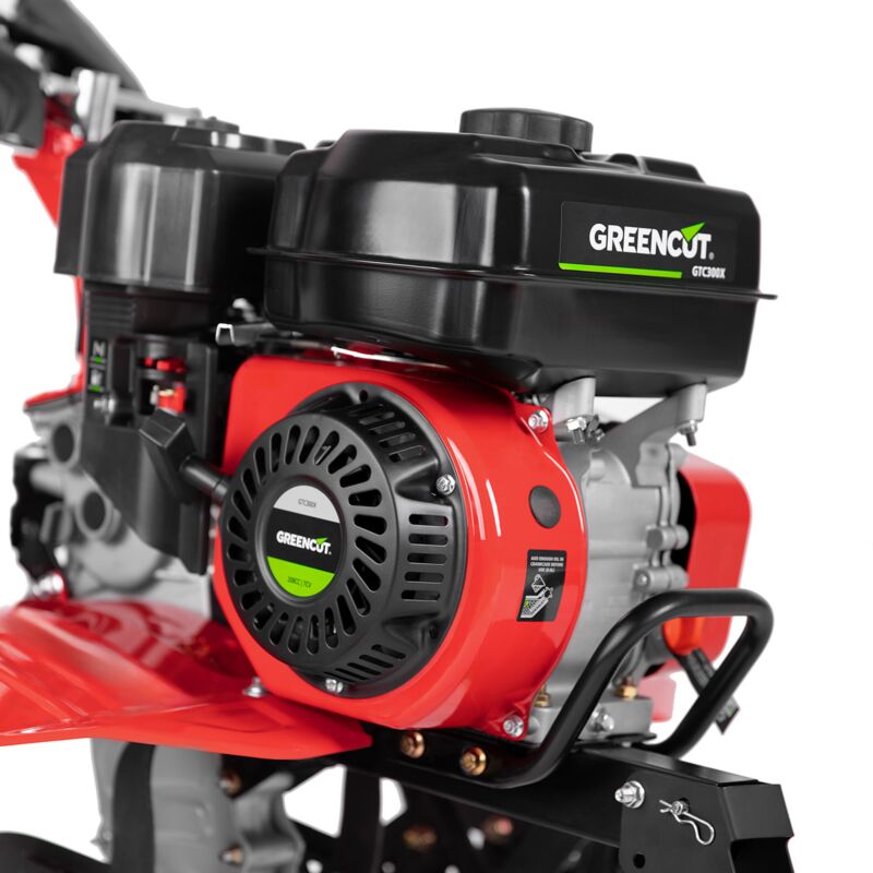 Imagen perteneciente a la galería de la reseña de la motoazada pequeña Greencut GTC300X